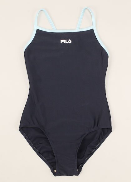 画像: ≪FILA≫　女児スクール水着　ワンピース肩ヒモタイプ